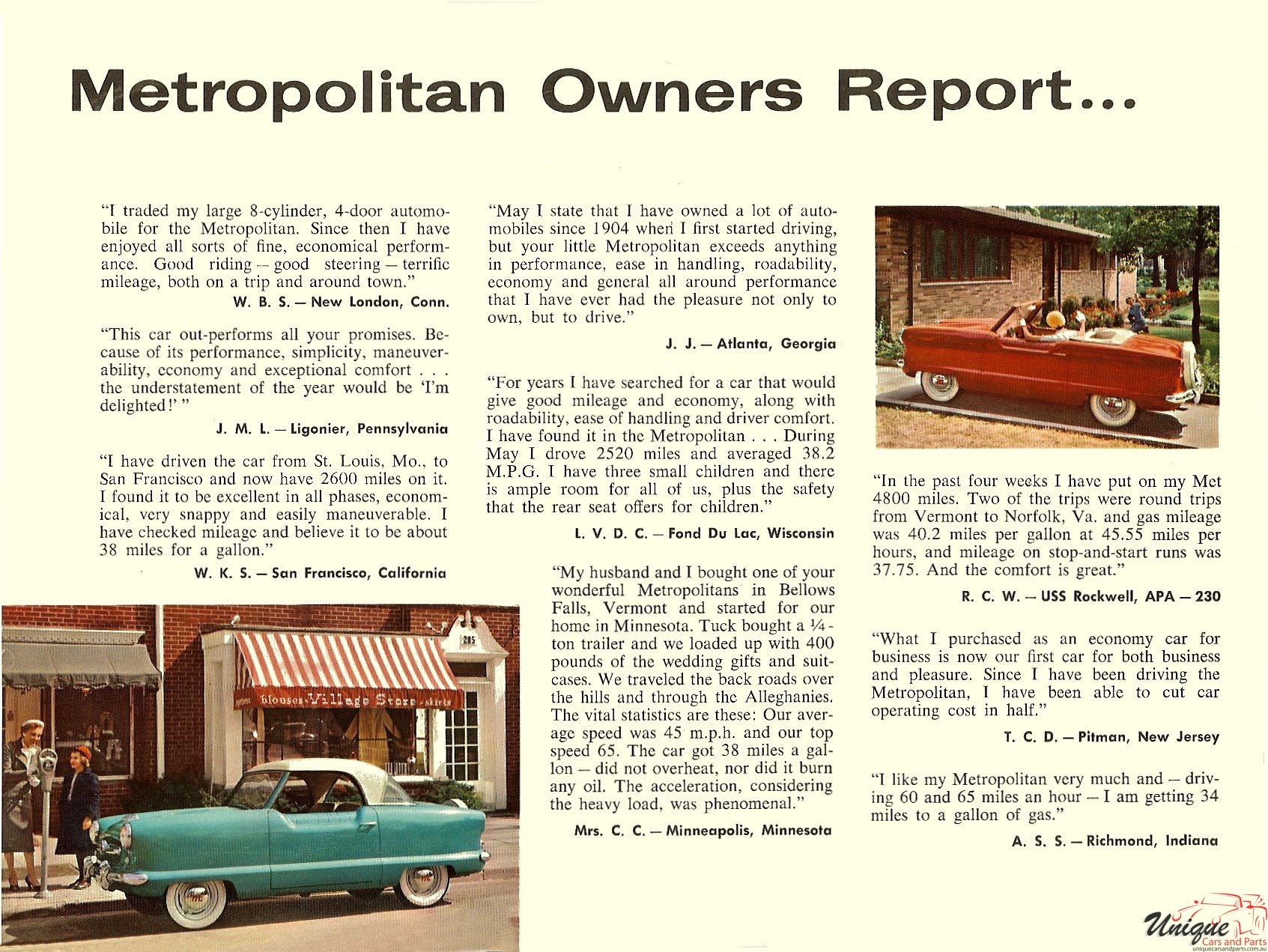 1955 Nash Metropolitan Foldout Page 4